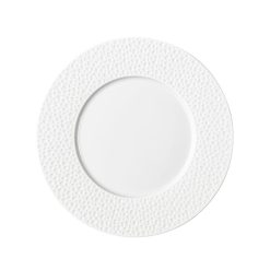 Degrenne Paris Perles De Rosee Blanches | Assiettes Plates