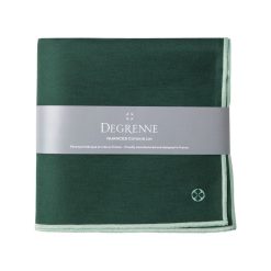 Degrenne Paris Nuances Coton & Lin Vert Emeraude | Nappes