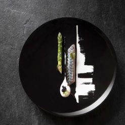 Degrenne Paris Modulo Noir Arty Creation | Assiettes De Presentation