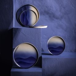 Degrenne Paris Brume Bleu | Assiettes Plates