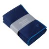 Degrenne Paris Nuances Coton & Lin Bleu Nuit | Serviettes