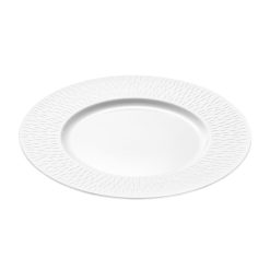 Degrenne Paris Boreal Satin Blanc | Assiettes Plates