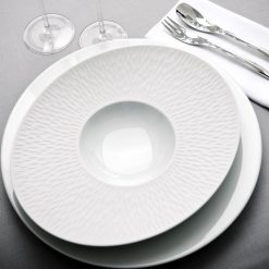 Degrenne Paris Boreal Satin Blanc | Assiettes Creuses