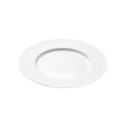 Degrenne Paris Boreal Satin Blanc | Assiettes Plates