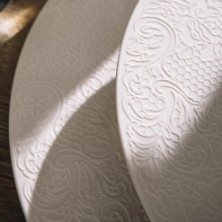 Degrenne Paris Collection L Couture Ivoire | Assiettes Plates